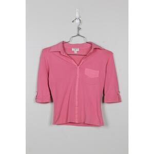 00's Chanel V-Neck Pullover T-Shirt